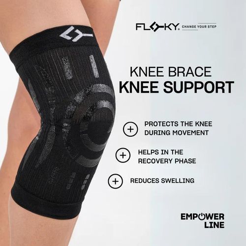 Floky Empower Knee Support - Black