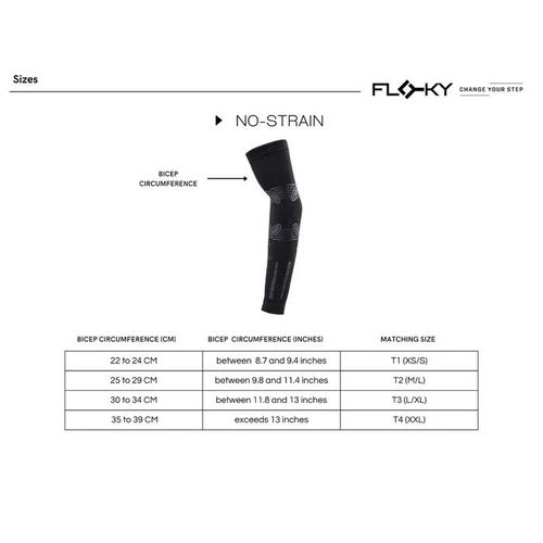 FLOKY No-Strain Compression Arm Sleeve Delhi