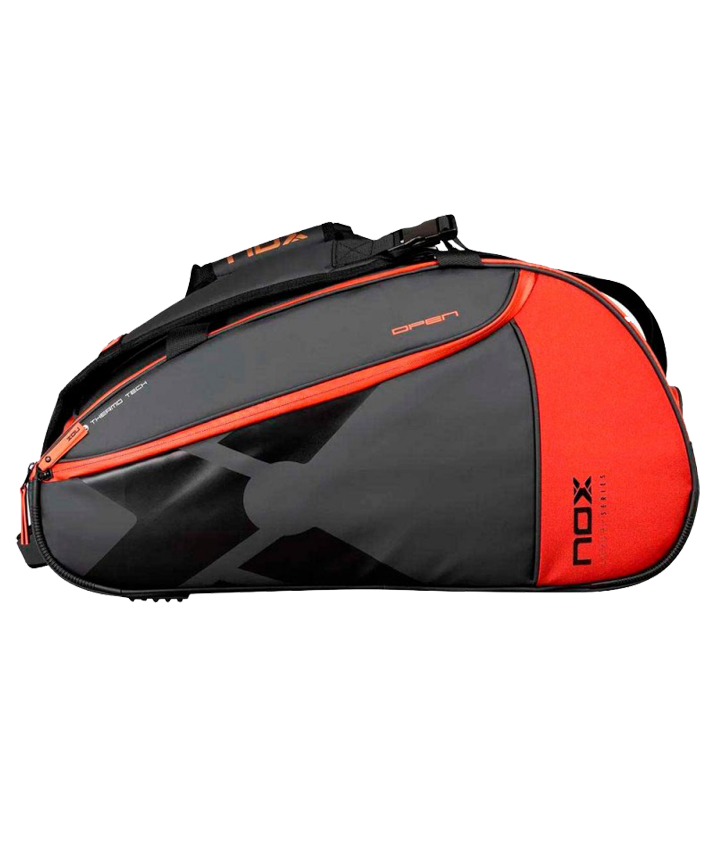 NOX LUXURY OPEN SERIES PADEL BAG BLACK/RED