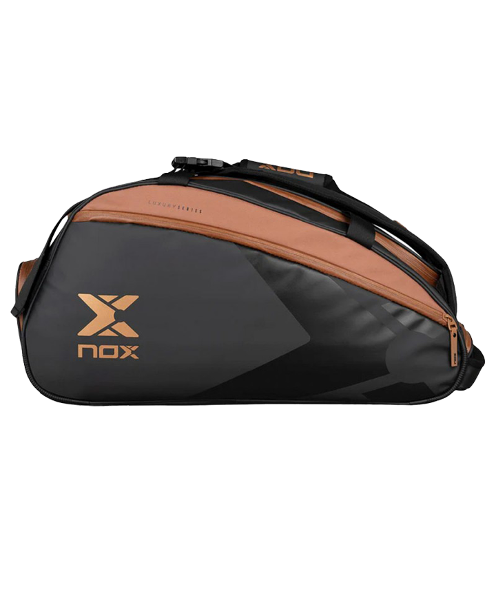 Nox Luxury Open Series Black Brown padel bag