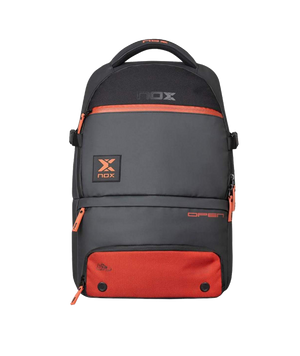 NOX LUXURY OPEN SERIES BACKPACK BLACK/RED