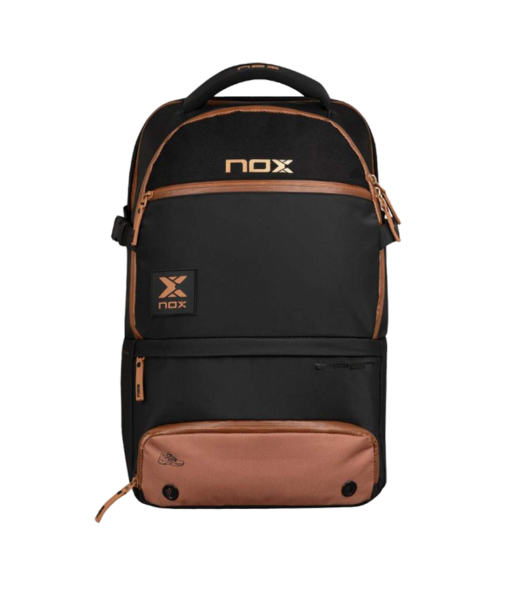 NOX LUXURY OPEN SERIES BACKPACK BLACK/BROWN