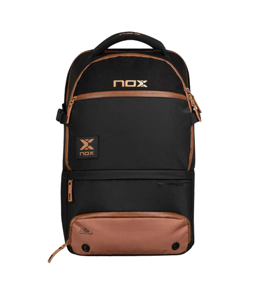 NOX LUXURY OPEN SERIES BACKPACK BLACK/BROWN