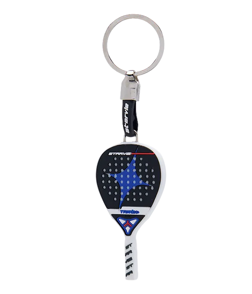 Starvie Racket Keychain
