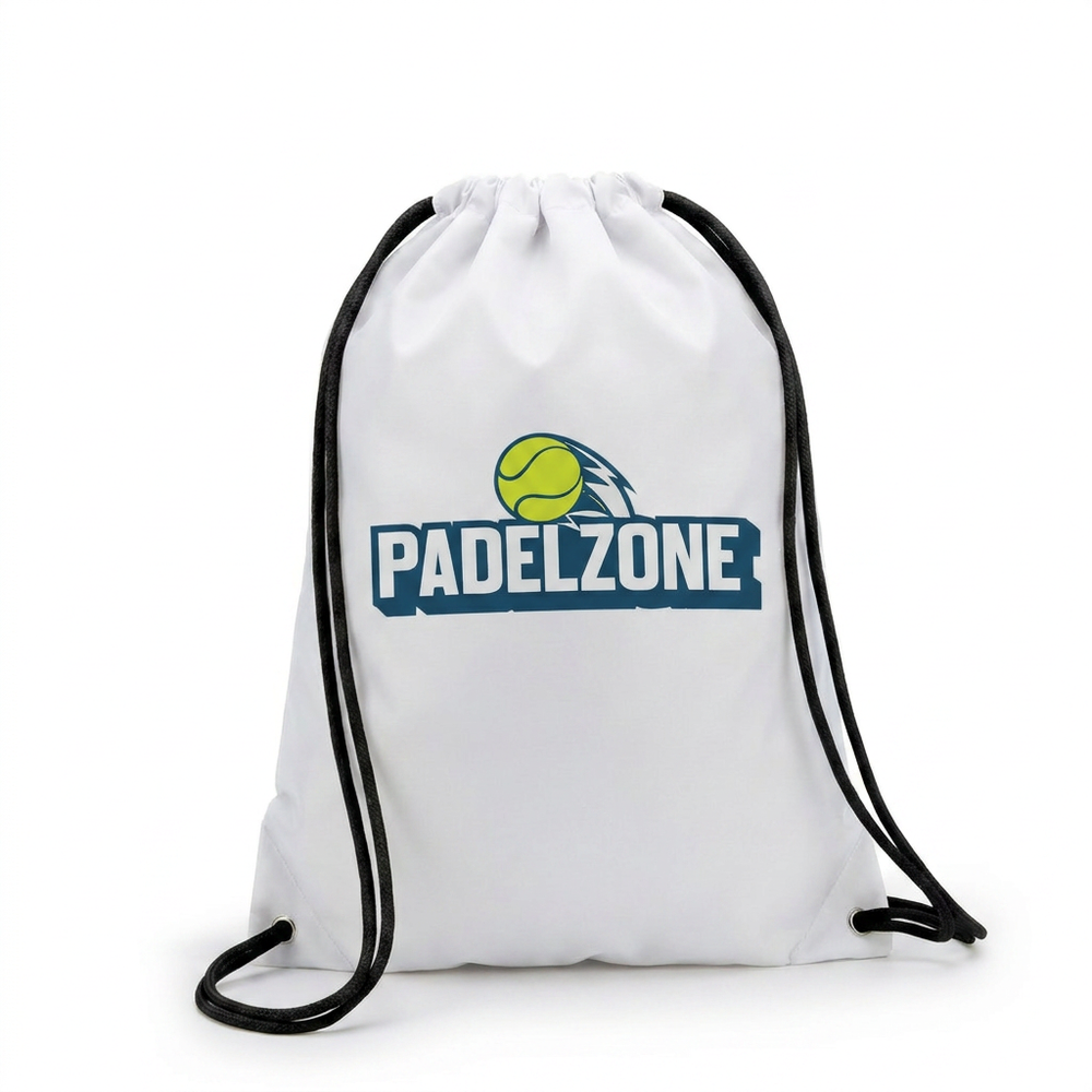 White Padel Zone Backpack Racket Holder