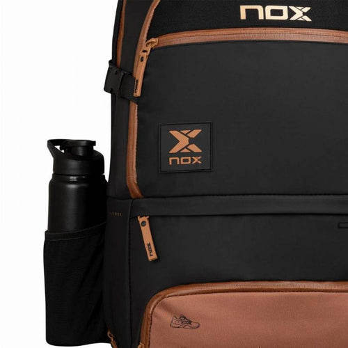 NOX LUXURY OPEN SERIES BACKPACK BLACK/BROWN