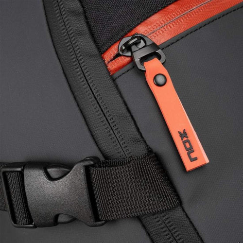 NOX LUXURY OPEN SERIES BACKPACK BLACK/RED