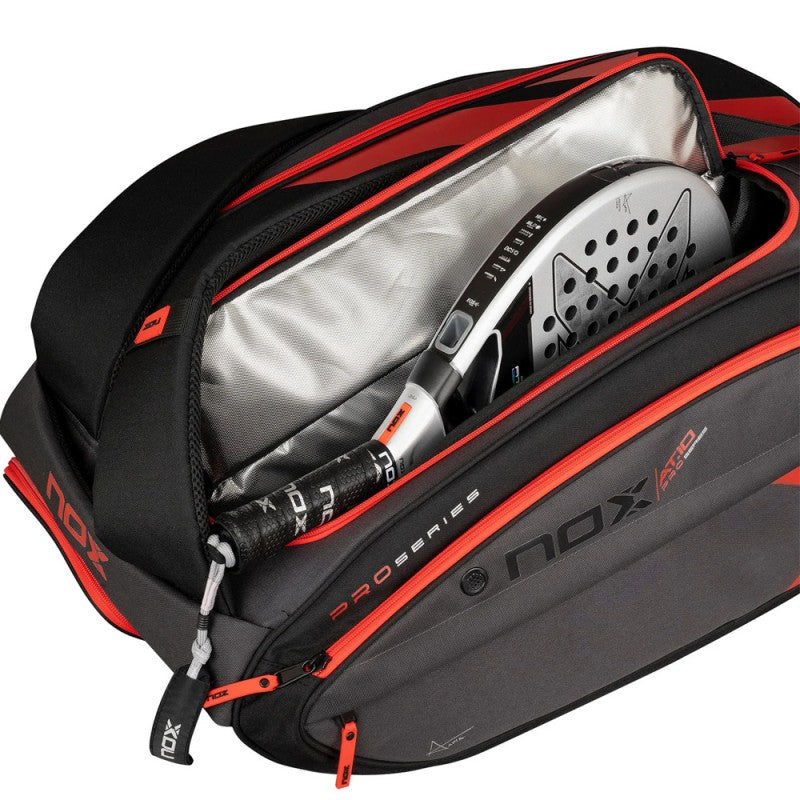 Nox AT10 XXL black orange padel bag