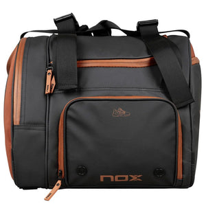 Nox Luxury Open Series Black Brown padel bag