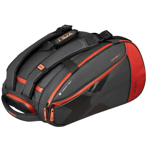 NOX LUXURY OPEN SERIES PADEL BAG BLACK/RED