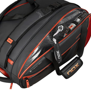 NOX LUXURY OPEN SERIES PADEL BAG BLACK/RED
