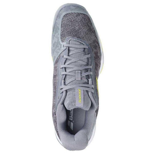 Babolat Jet Tere Clay Shoes Dark Gray Neon Green